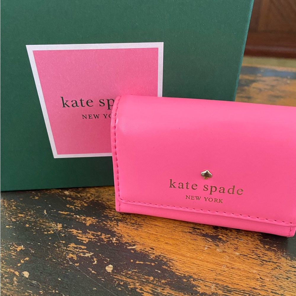 Kate Spade Hot Pink Card Case